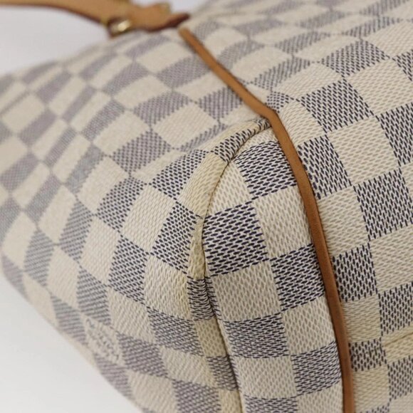 LOUIS VUITTON Damier Azur Totally PM Tote Bag N41280 LV Auth 147355 - Picture 4 of 16